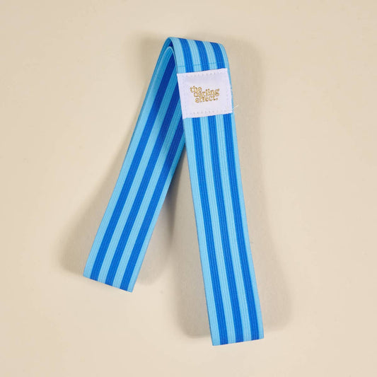 Stay-Put Towel Band | Stripes Blue