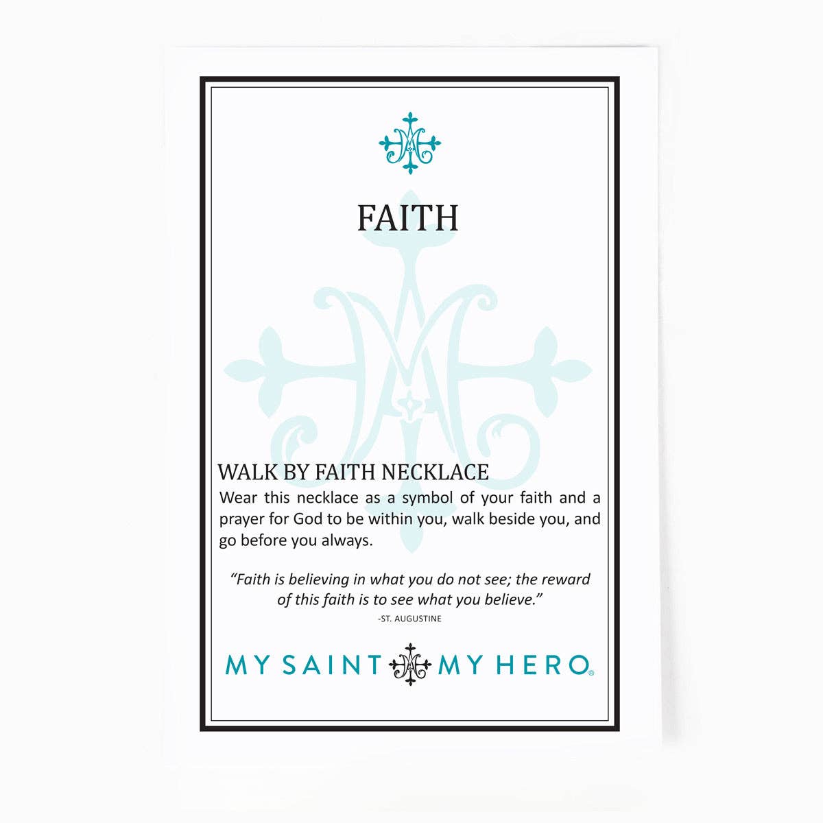 Walk By Faith Necklace | Gold