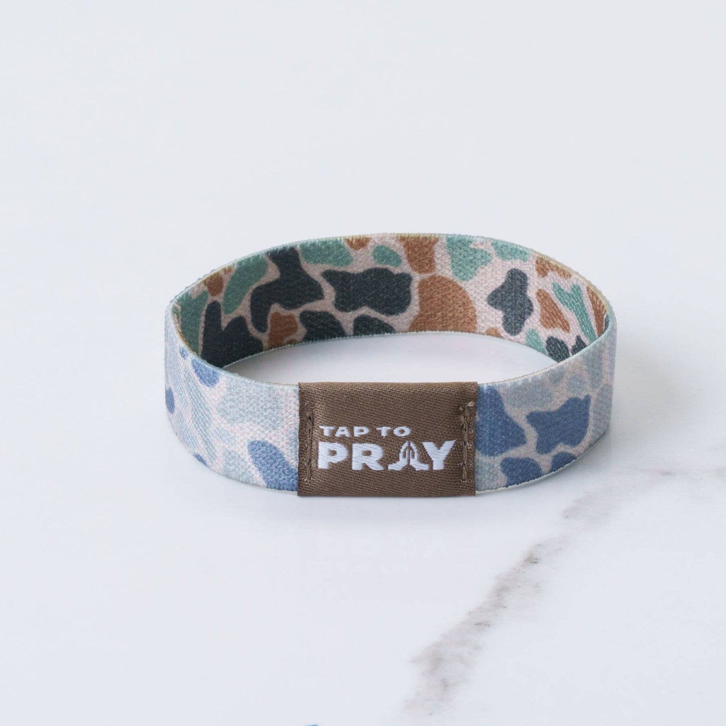 Tap To Pray™ Wristbands | River Rock Camo Classic - Small