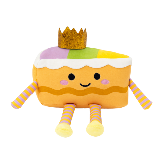 King Cake Squishy Snuggle Plushie