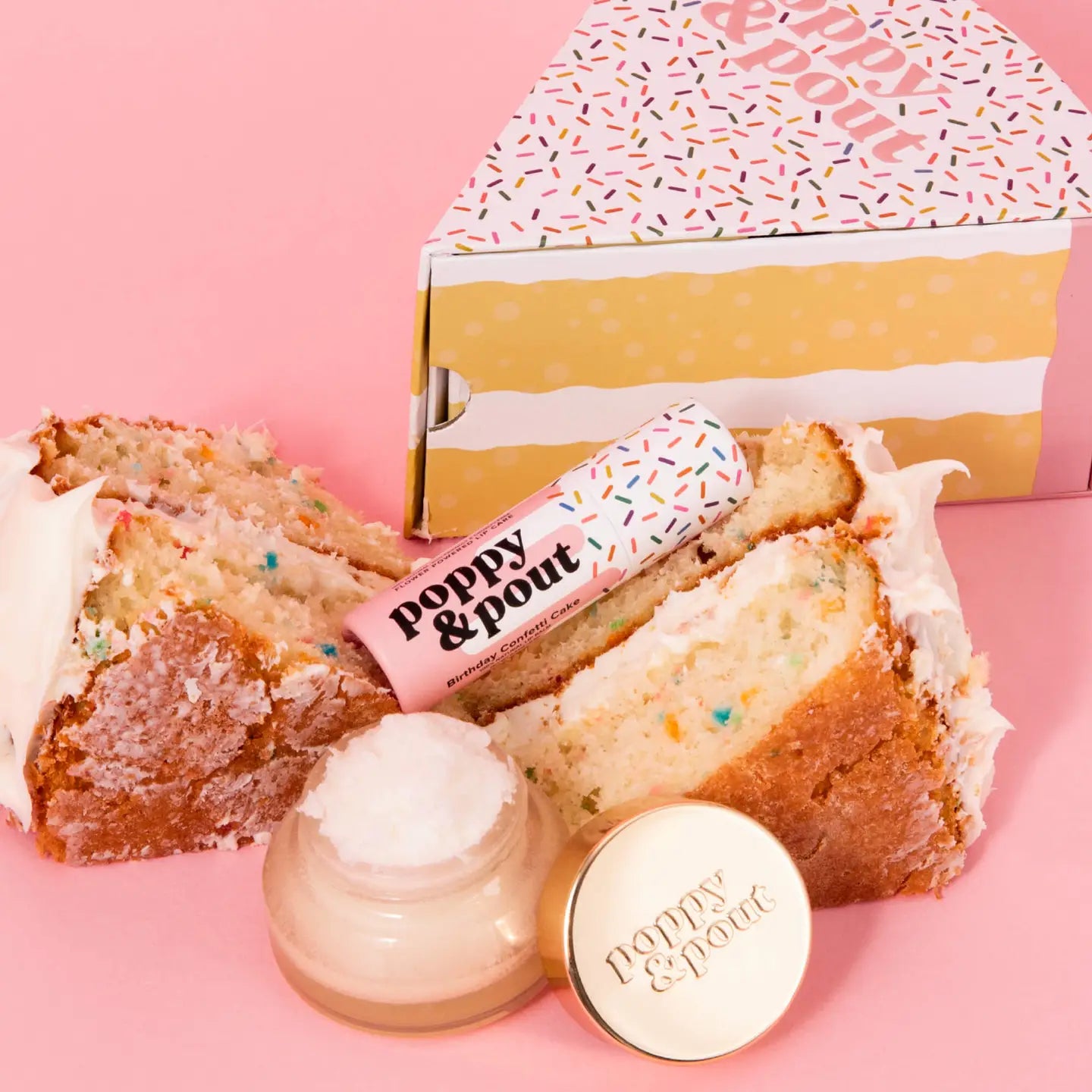 Lip Care Duo | Birthday Confetti Cake
