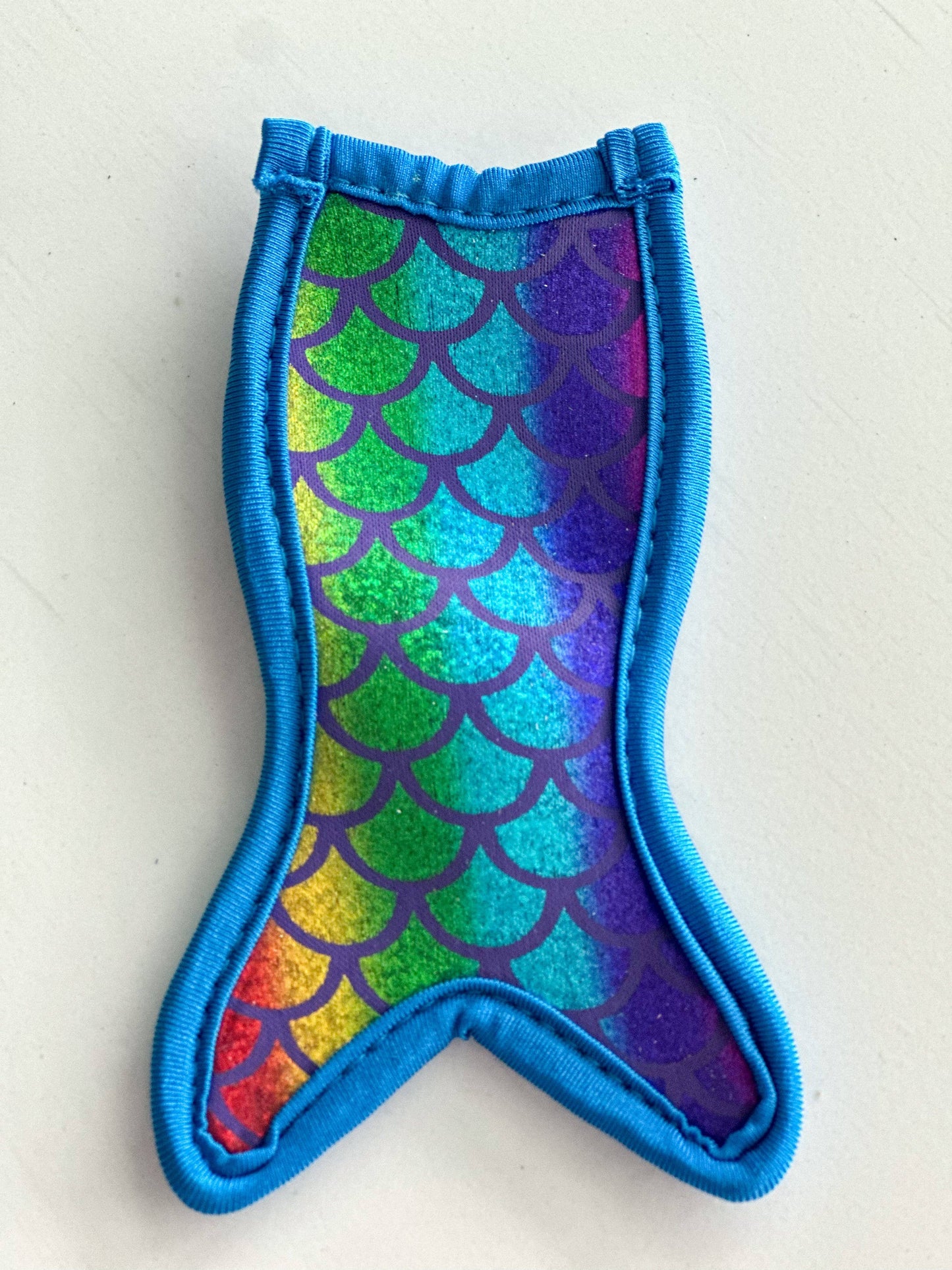 Neoprene Popsicle Holder "Mermaid Blue"