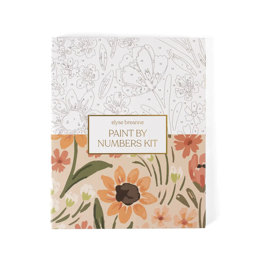 Paint By Numbers Kit | Sunny Poppies