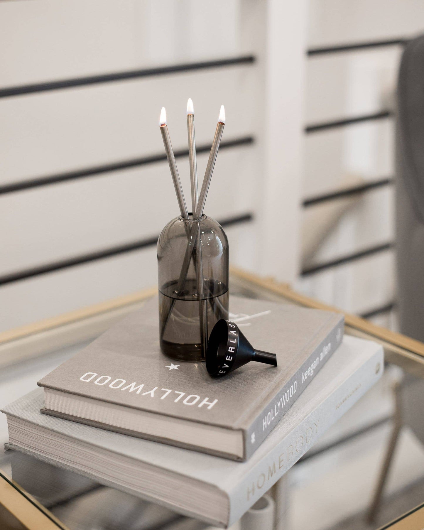 Silver Everlasting Candle