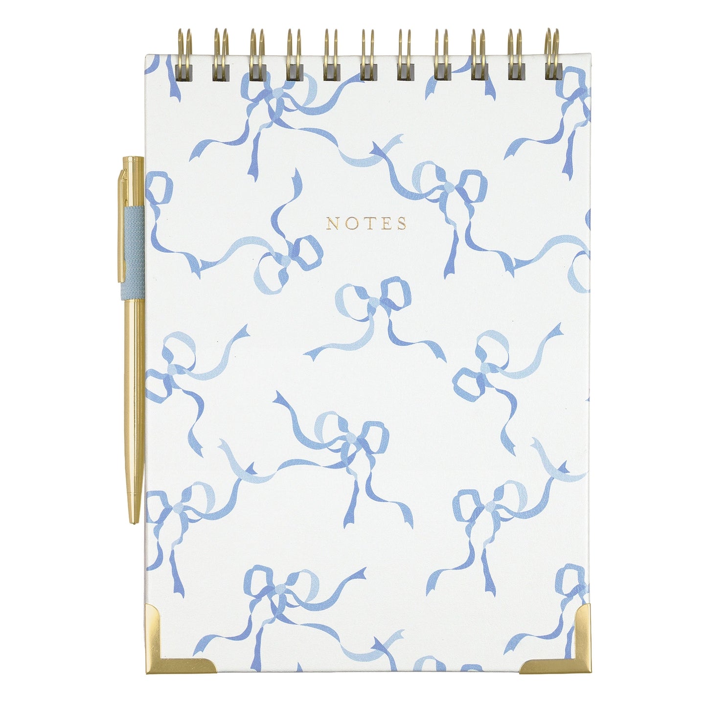 Blue Bows Herloom Cottage Steno Pad Set