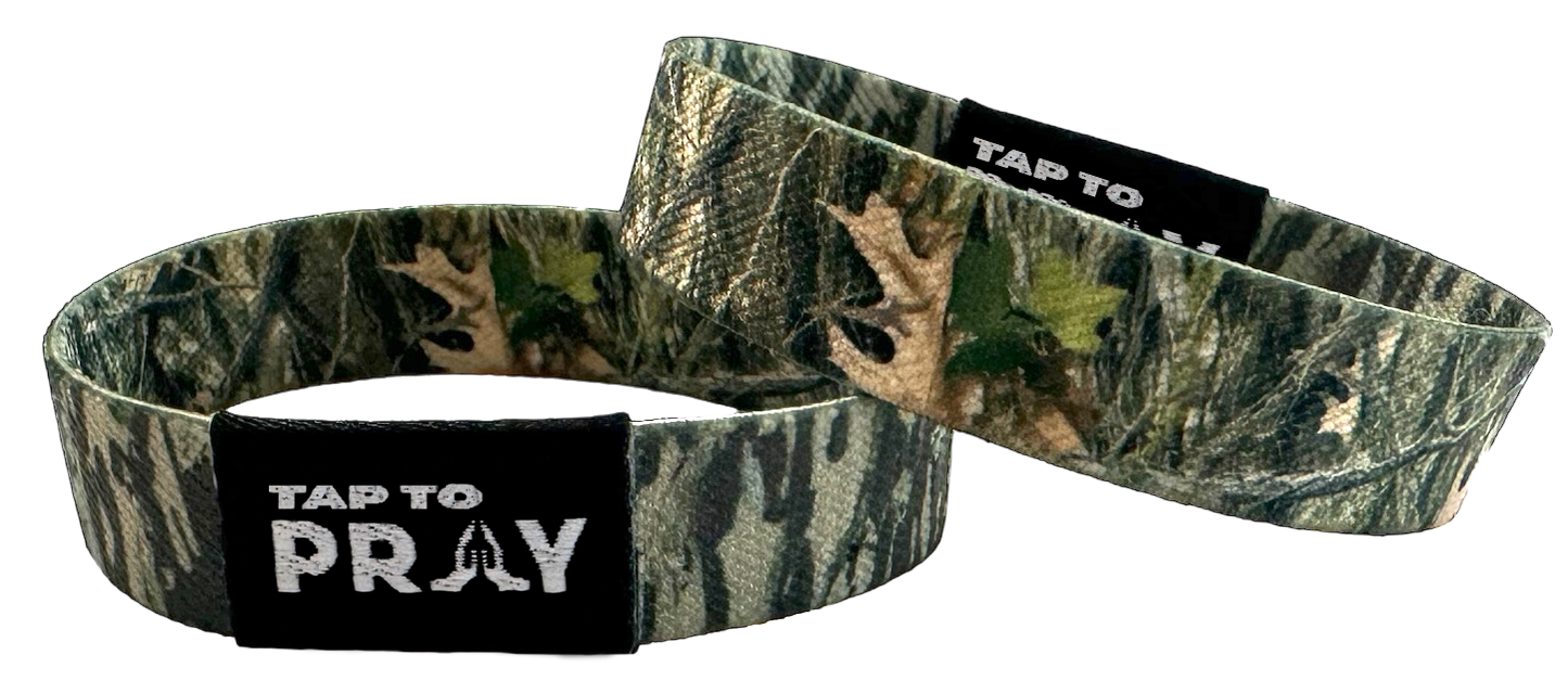 Versible Tap To Pray Band | River Rock Camo Color - L