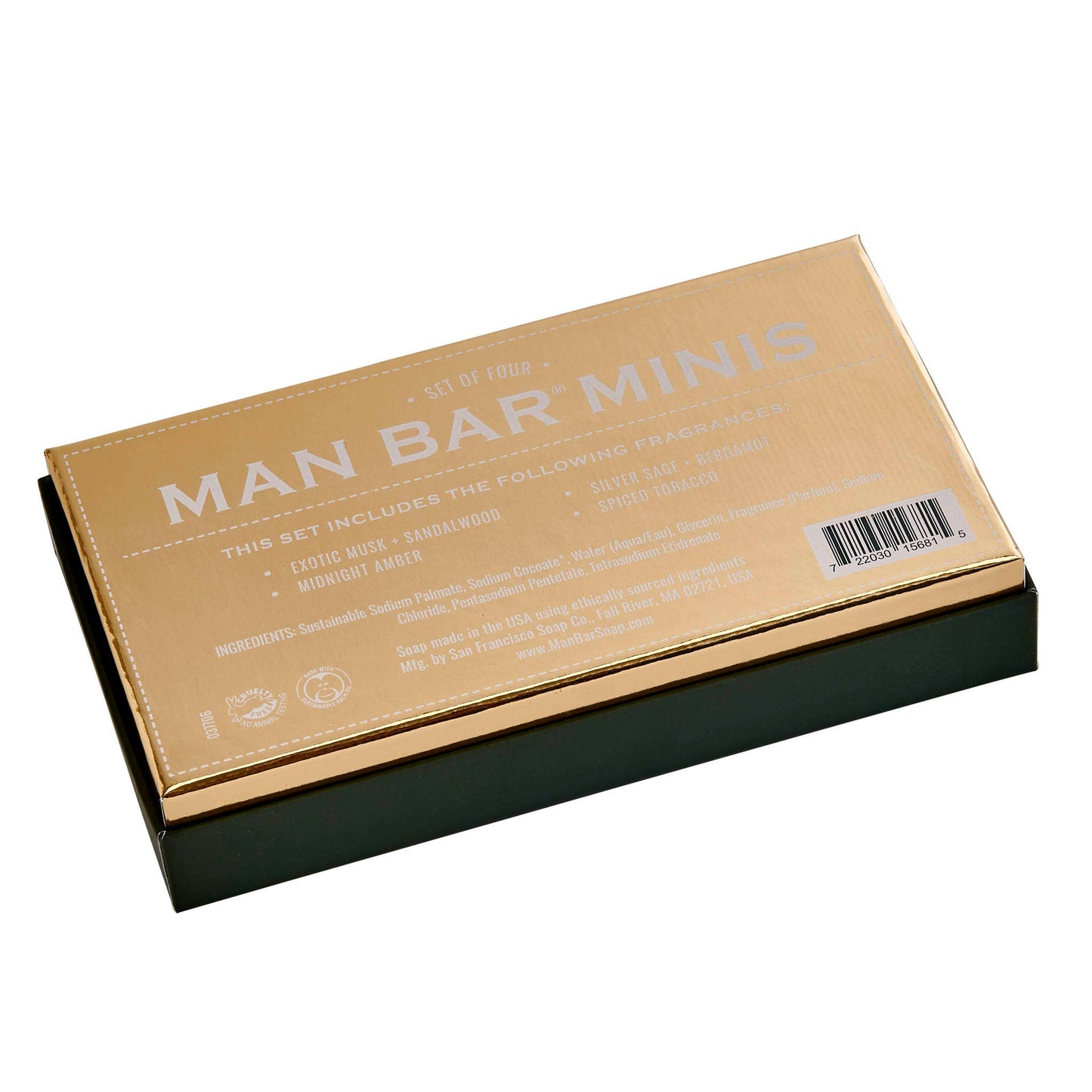 Man Bar Soap - Mini 4pc Set