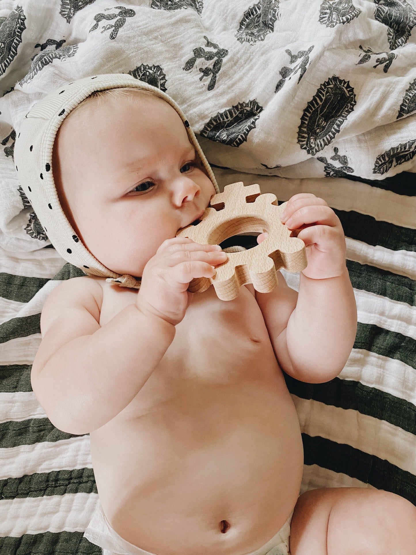 Baby's Wooden Teether Rosary