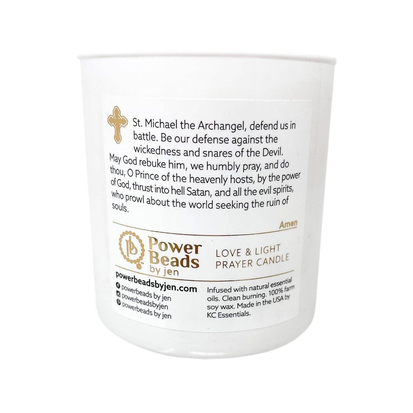 St. Michael Prayer Candle