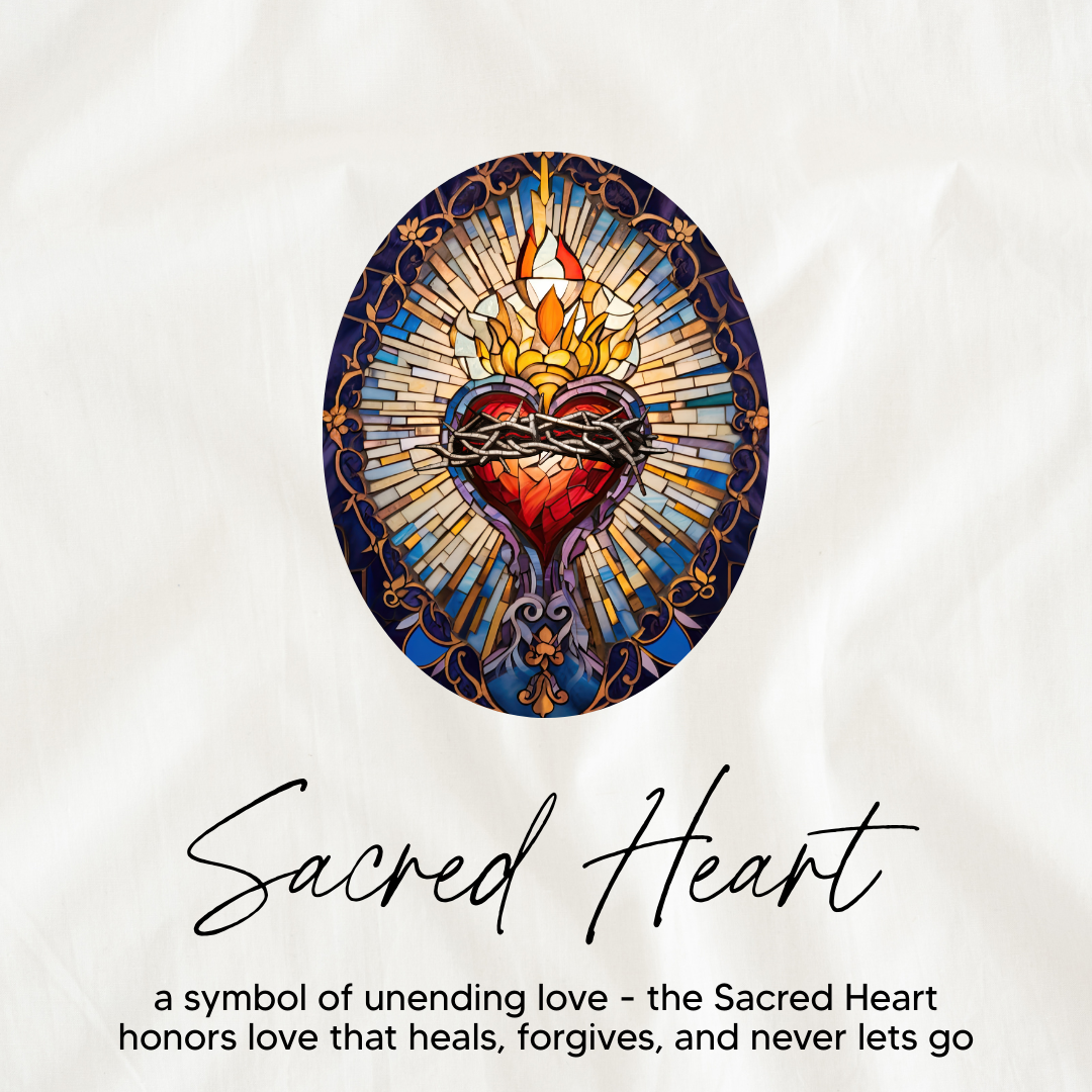 Holy Water Sacred Heart Bracelet | Waterproof Gold