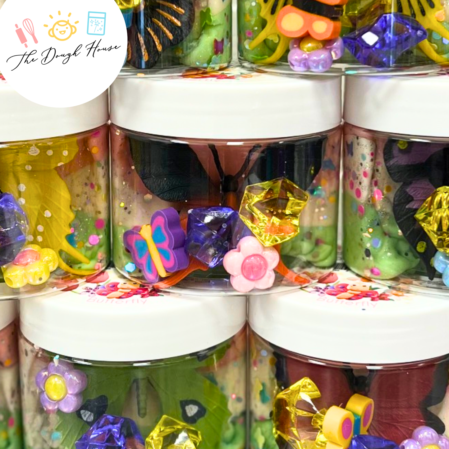 Fun Size Butterfly Magical Dough Jar