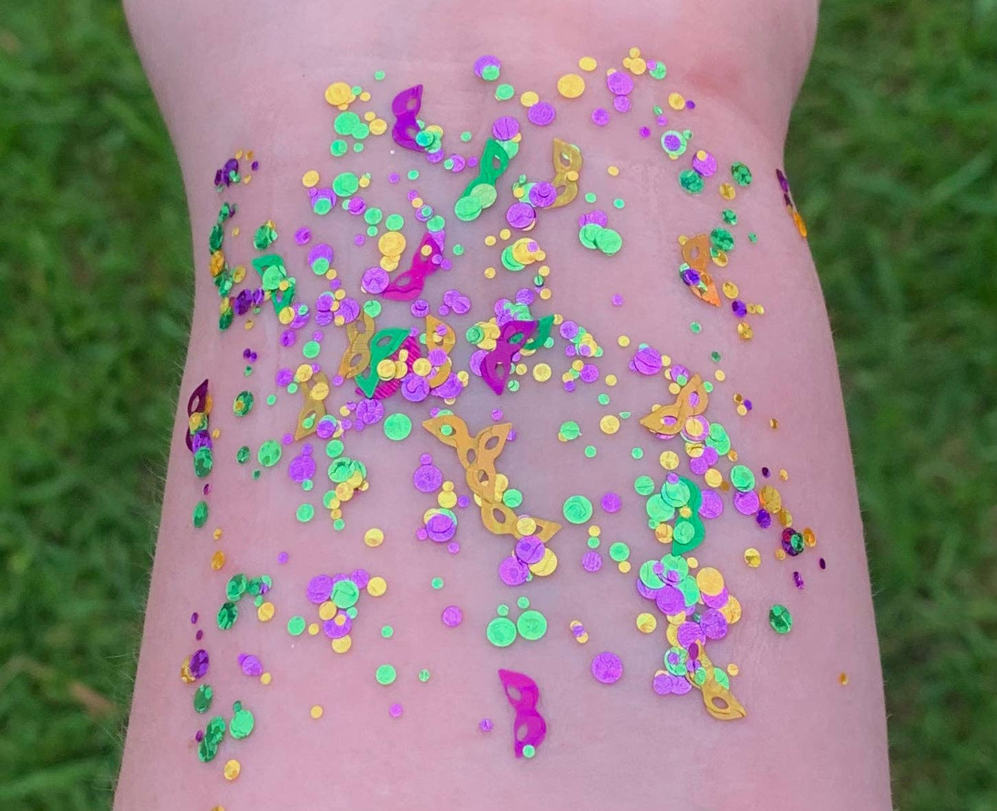 Mardi Gras Mambo Masks Organic Hair/Body/Face Glitter | 10g