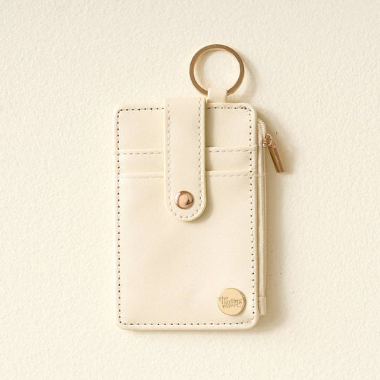 Keychain Wallet | Cream