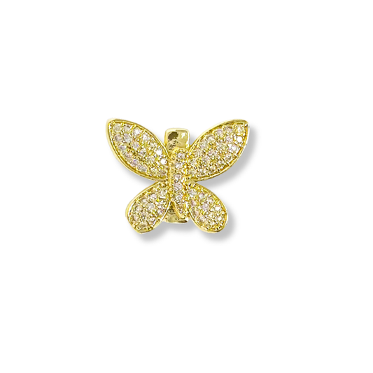 Slider Watch Charm | Butterfly-CZ