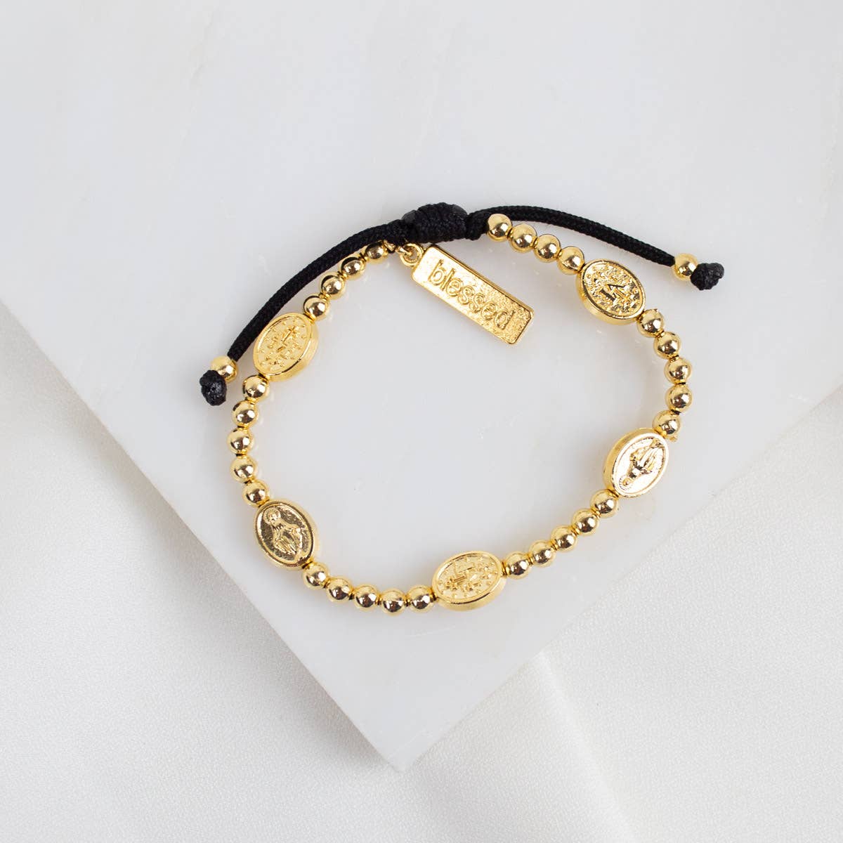 Held by Mary Blessing Bracelet | Gold