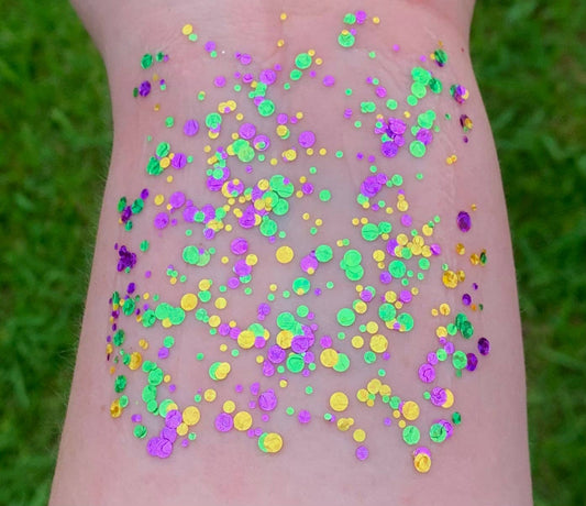 Mardi Gras Mambo Organic Hair/Body/Face Glitter | 10g