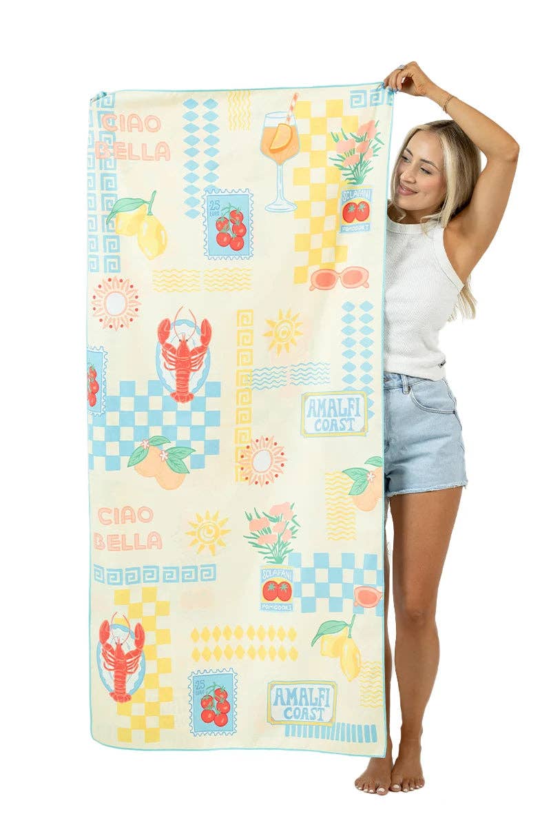 Italian Summer Reversible Beach Towel