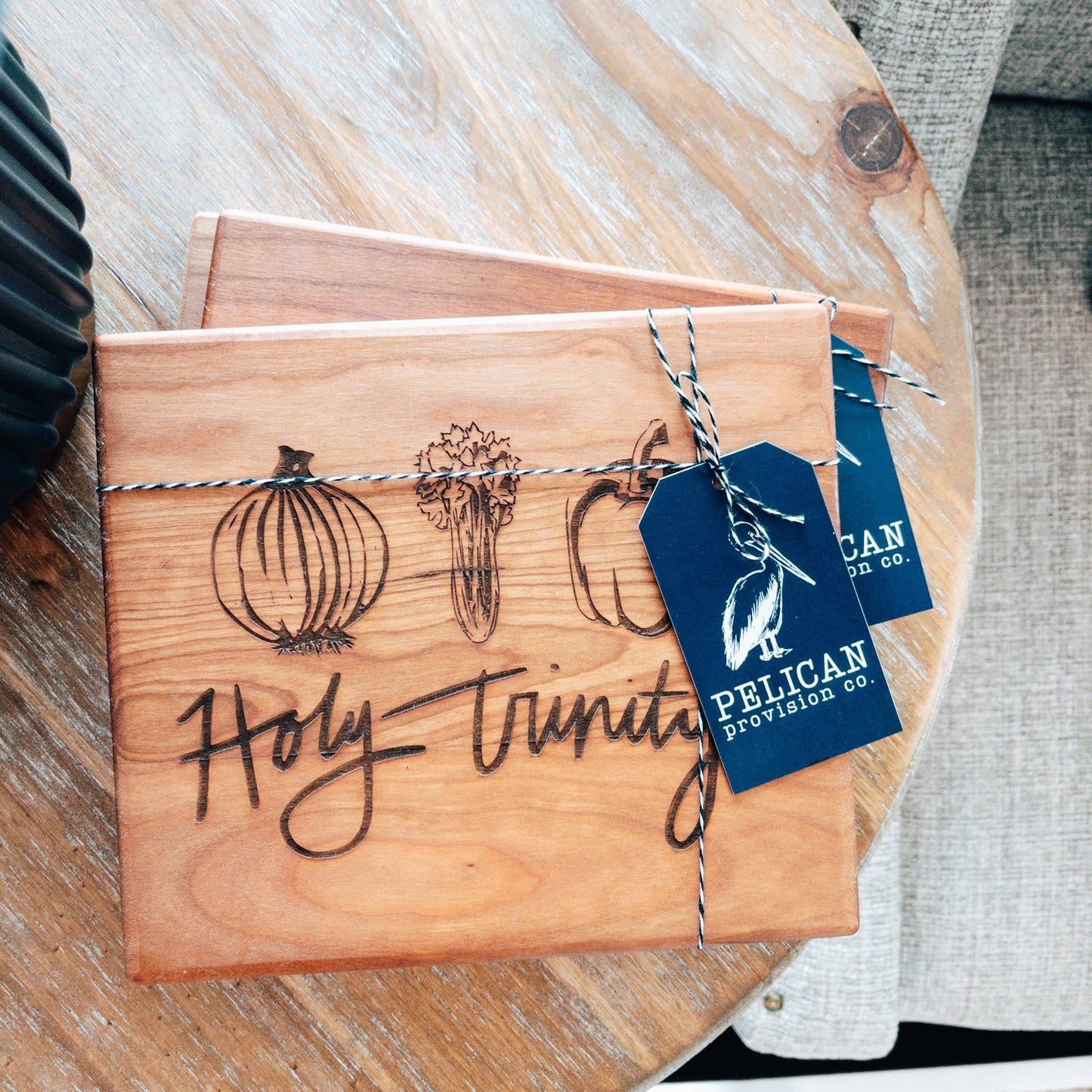 Holy Trinity Cutting Board | 7" x 8"