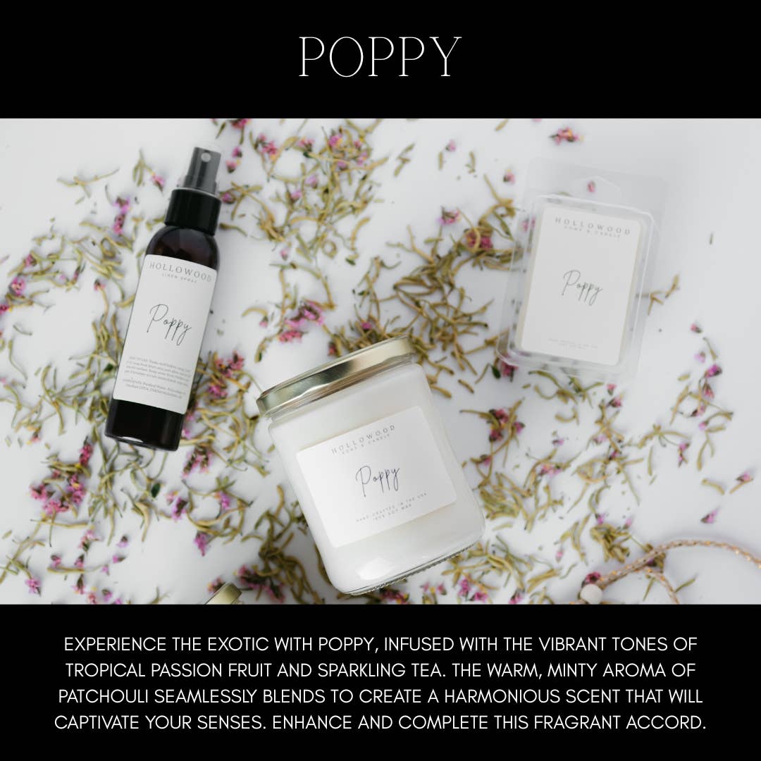 Poppy Candle | 8 oz