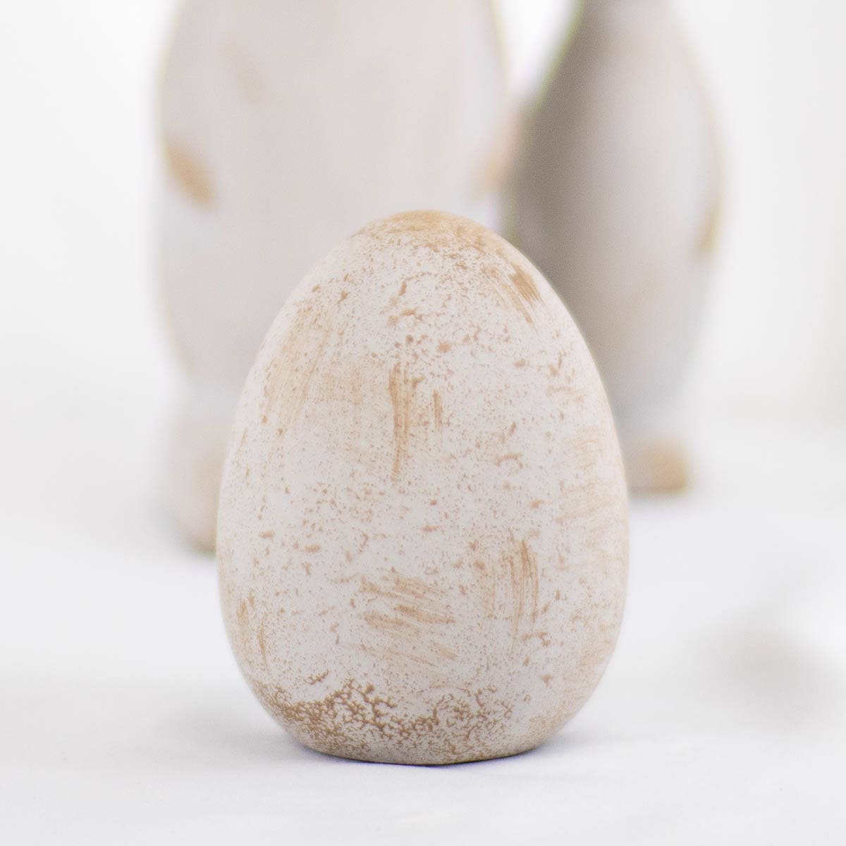 Aubrey Egg Décor | Antique Gray 4"