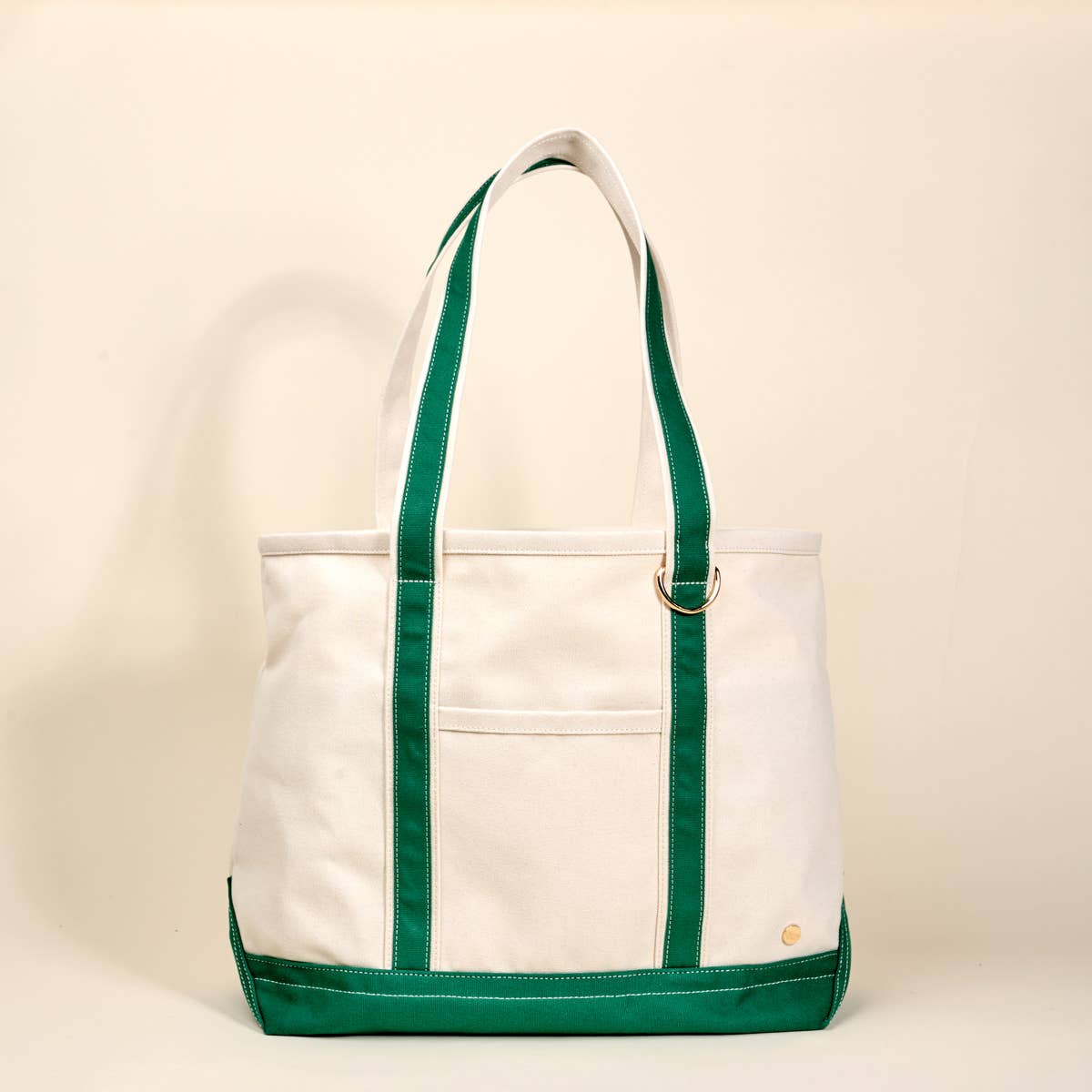 The Signature Canvas Tote Bag | Dark Green