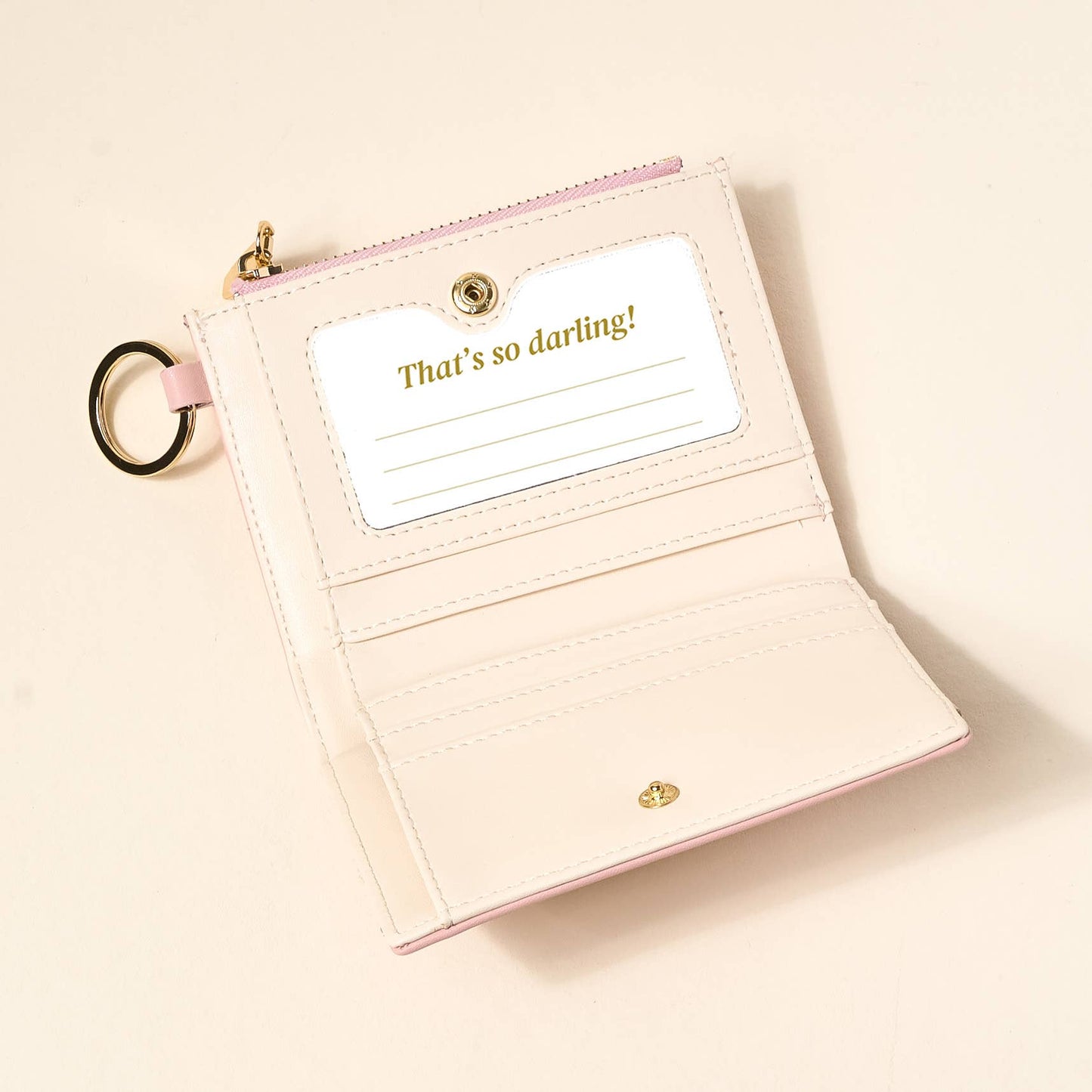 Luxe Pocket Wallet | Blush