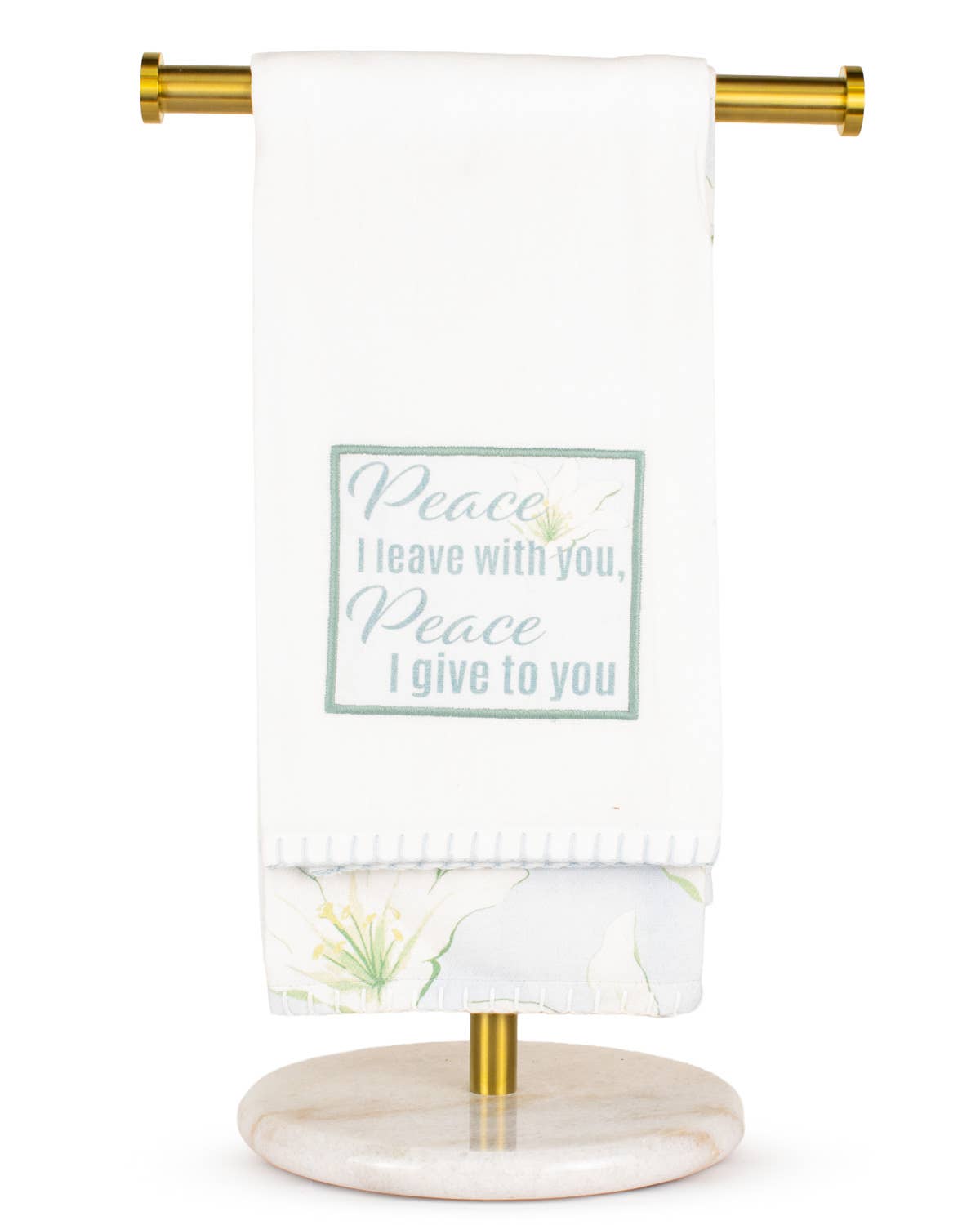 Peace Lily Hand Towels | Set of 2