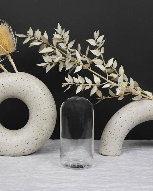 Everlasting Candle Wylie Clear Vase