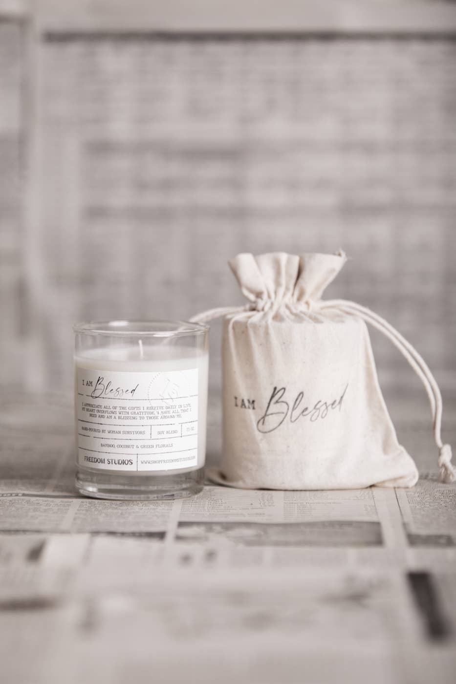 I AM Blessed Candle | 7.5 oz