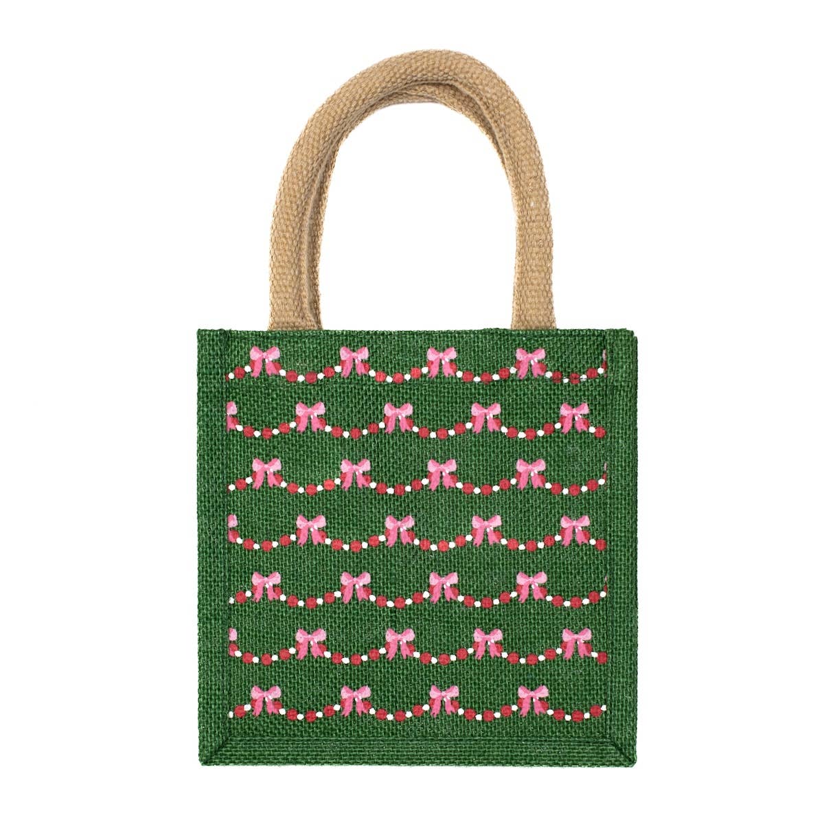 Bow Garland Petite Gift Tote