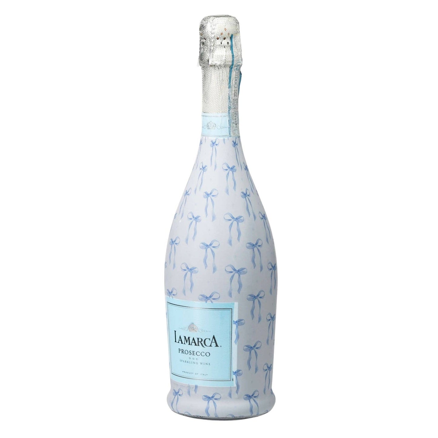 Beau Bottles Wrap | Grand-millenial Blue Bows