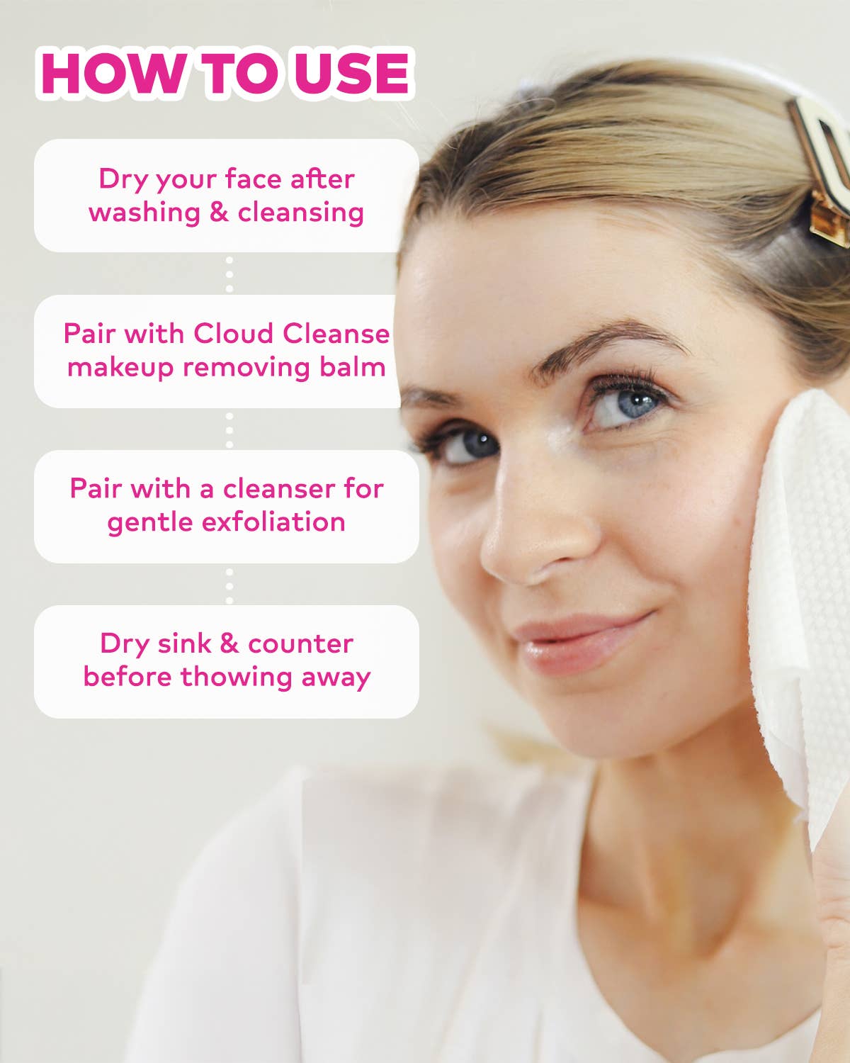 Cloud Clean Eco Towelettes | 60 count