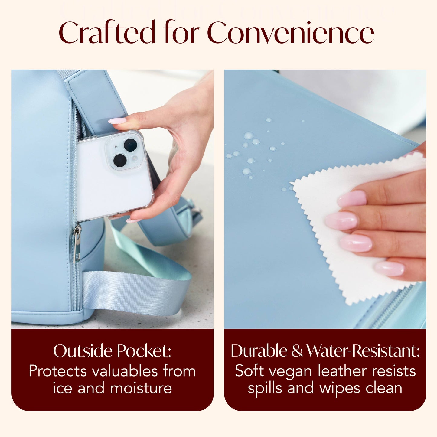 Insulated Cooler Backpack | Blue