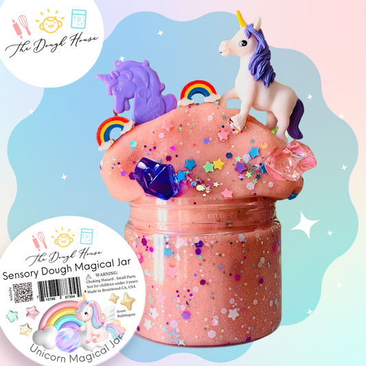 Fun Size Unicorn Magical Dough Jar