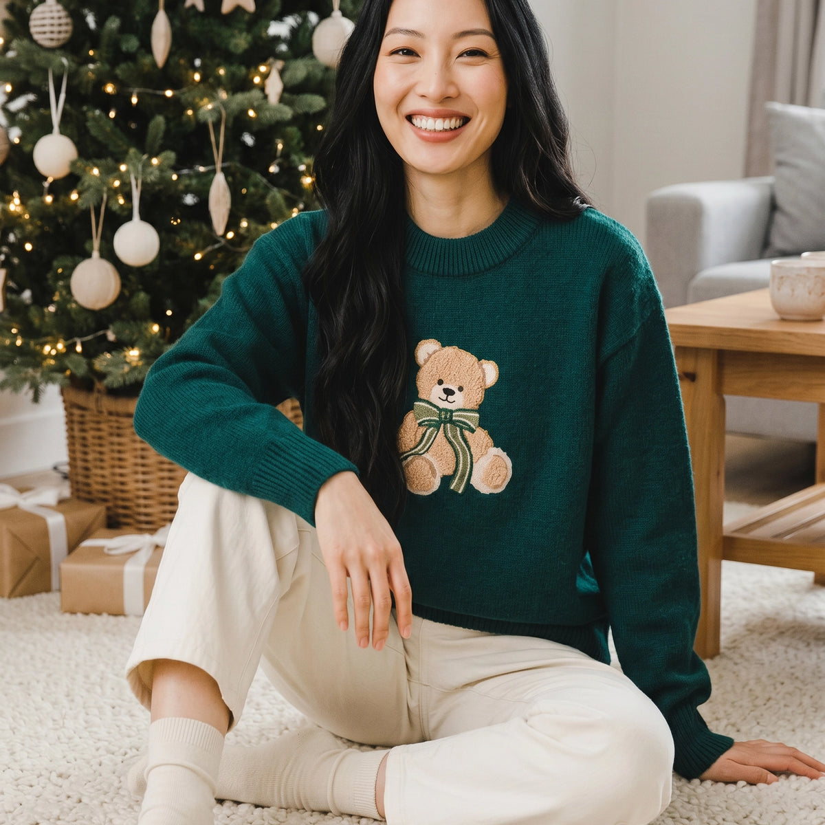 Teddy Bear Theo Classic Sweater
