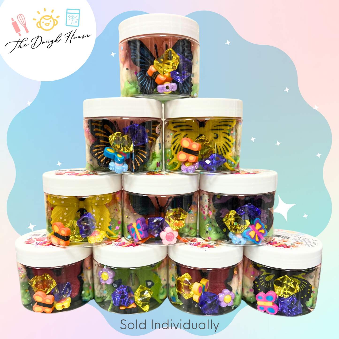 Fun Size Butterfly Magical Dough Jar