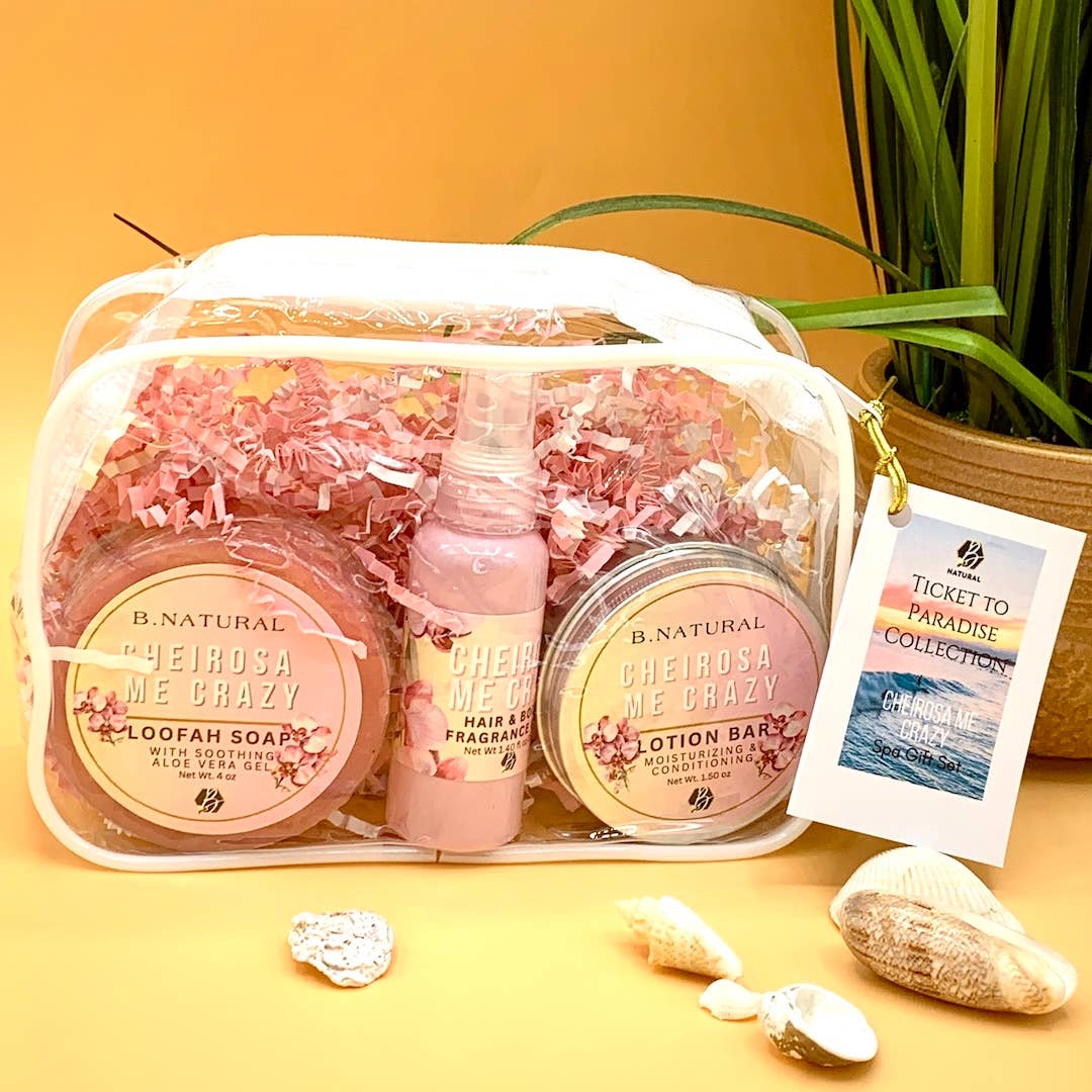 B Natural Cheirosa Me Crazy Spa Gift Travel Set