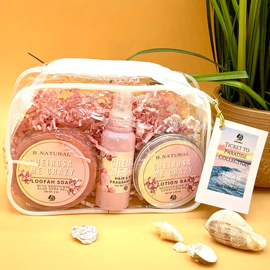 B Natural Cheirosa Me Crazy Spa Gift Travel Set