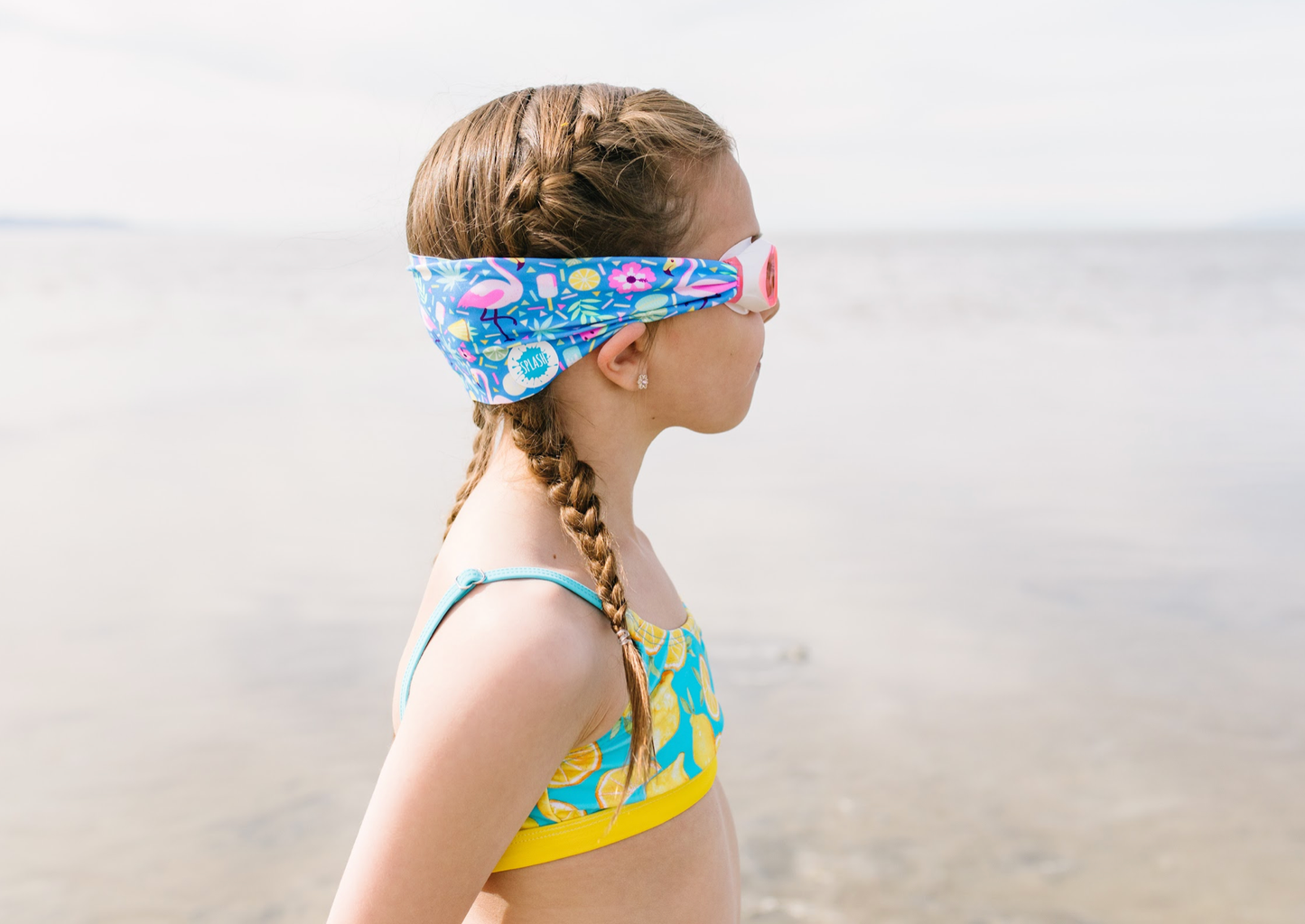 Splash Place Swim Goggles | Flamingo Pop