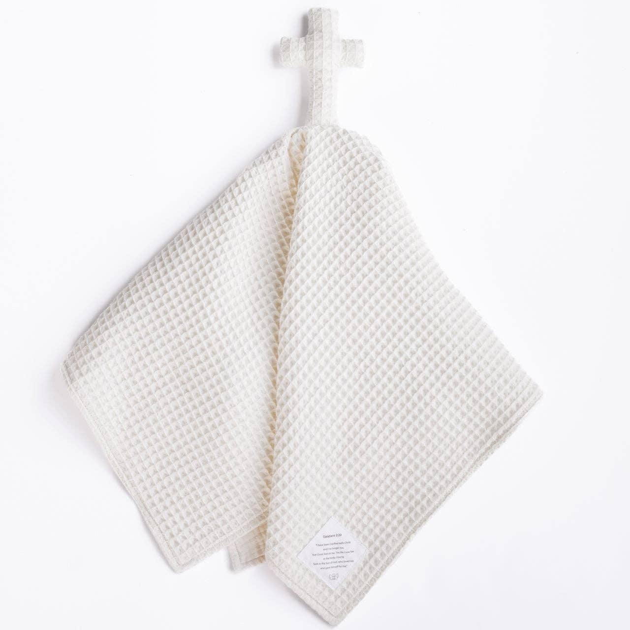 Cross Lovey Organic Cotton | Ivory