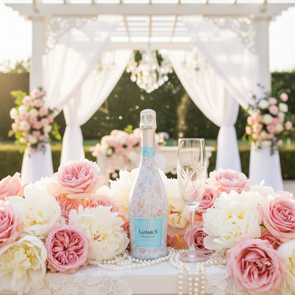 Beau Bottles Wrap | Floral Bridal Bliss