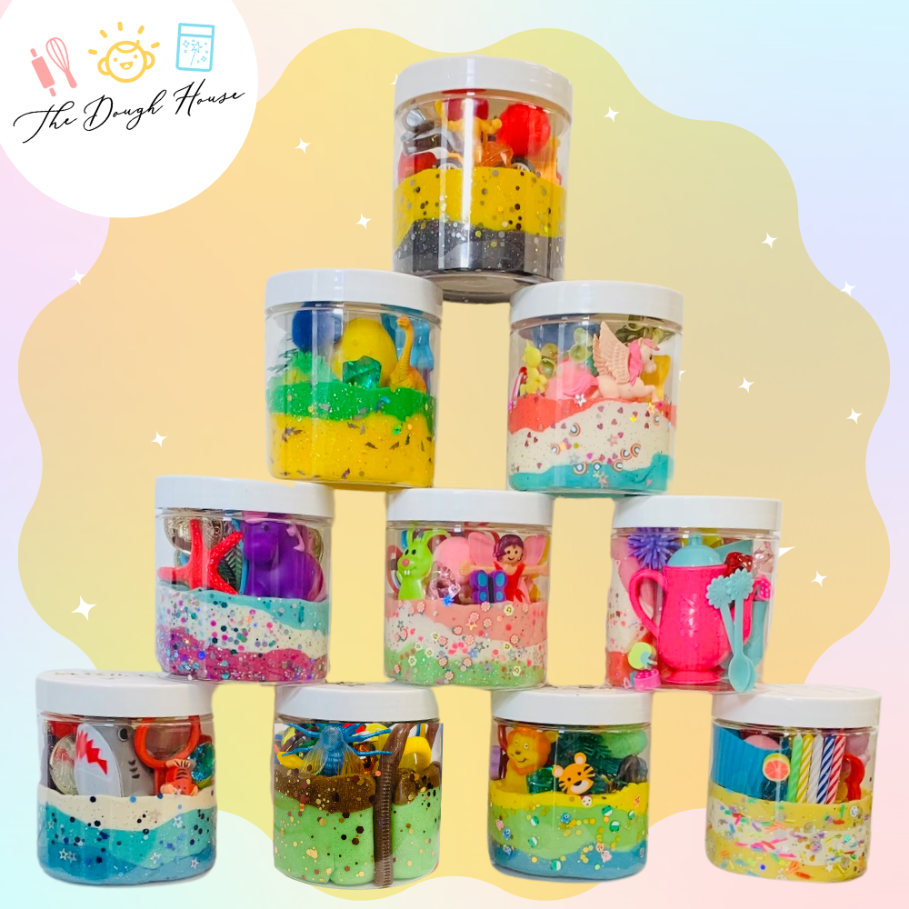 Super Size Construction Magical Dough Jar