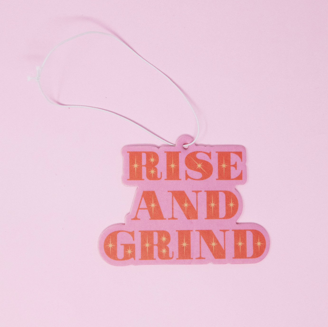 Car Air freshener - Rise and grind