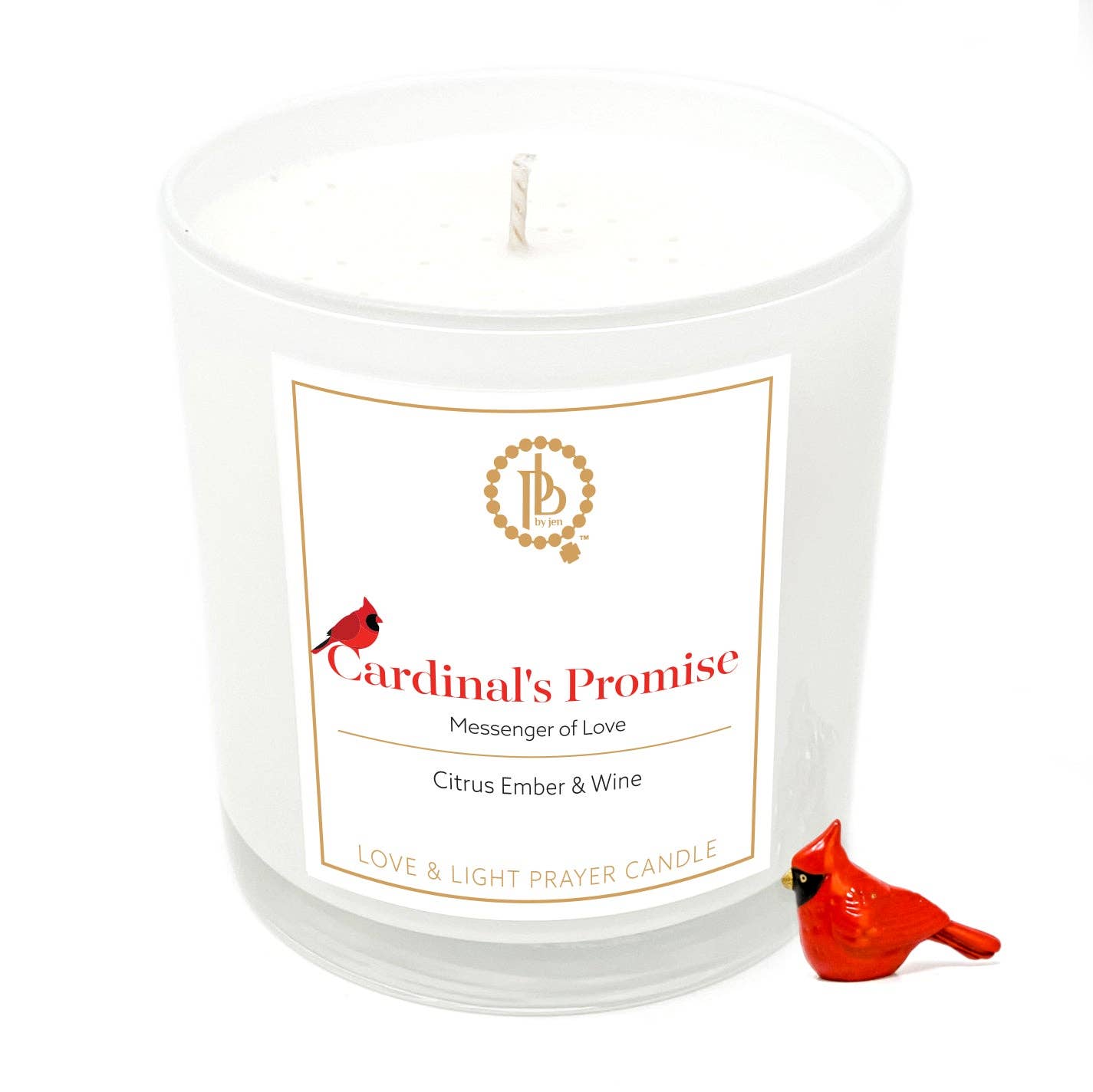 Cardinal's Promise Prayer Candle