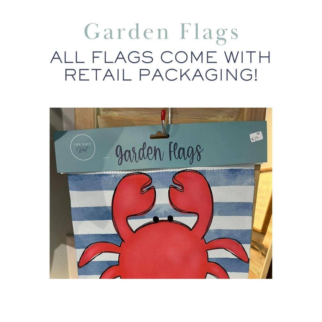 He is Risen Wreath Garden Flag