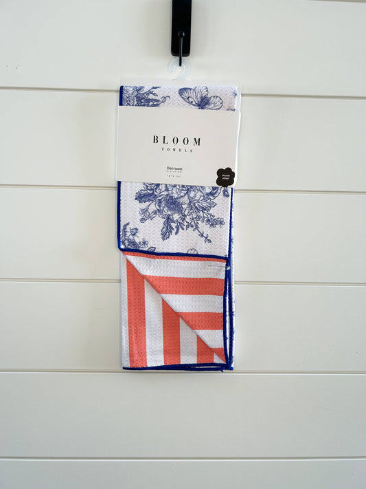 Bloom Microfiber Towel | Blue Lagoon