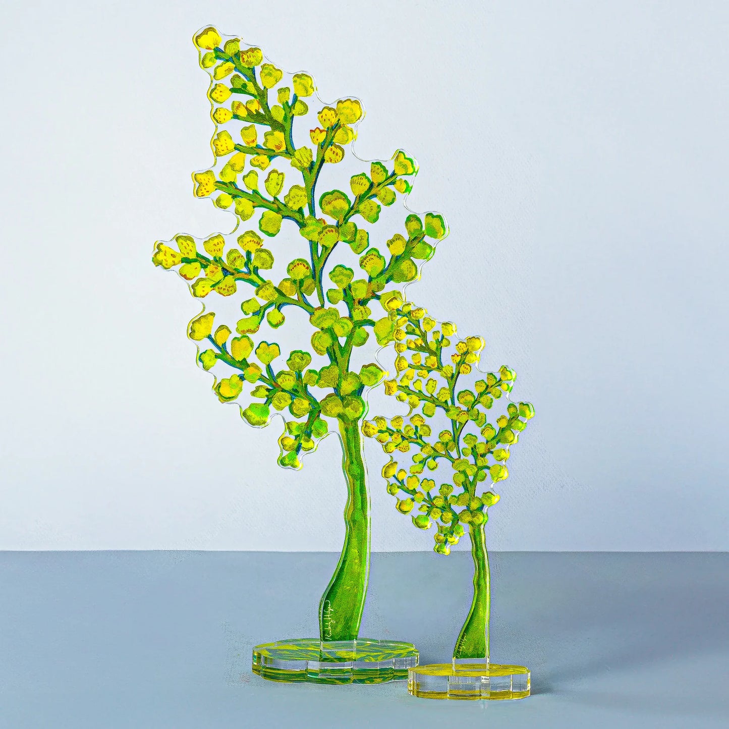 Maidenhair Fern Acrylic Floral