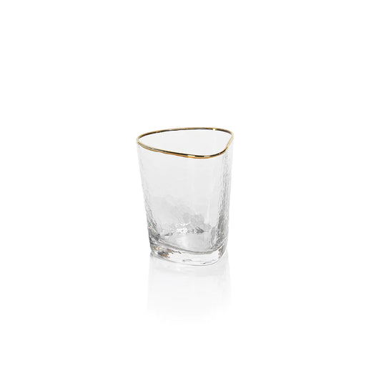 Triangular Double Old Fashion Glass