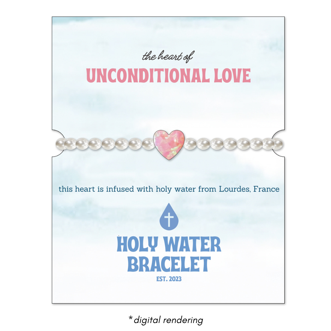 Holy Water Unconditional Love Bracelet | Pearl