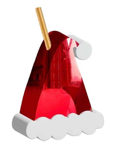 SANTA HAT NOVELTY SIPPER